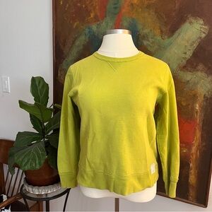 Champion Women's Vibrant Green Crew Neck Sweater sz Large